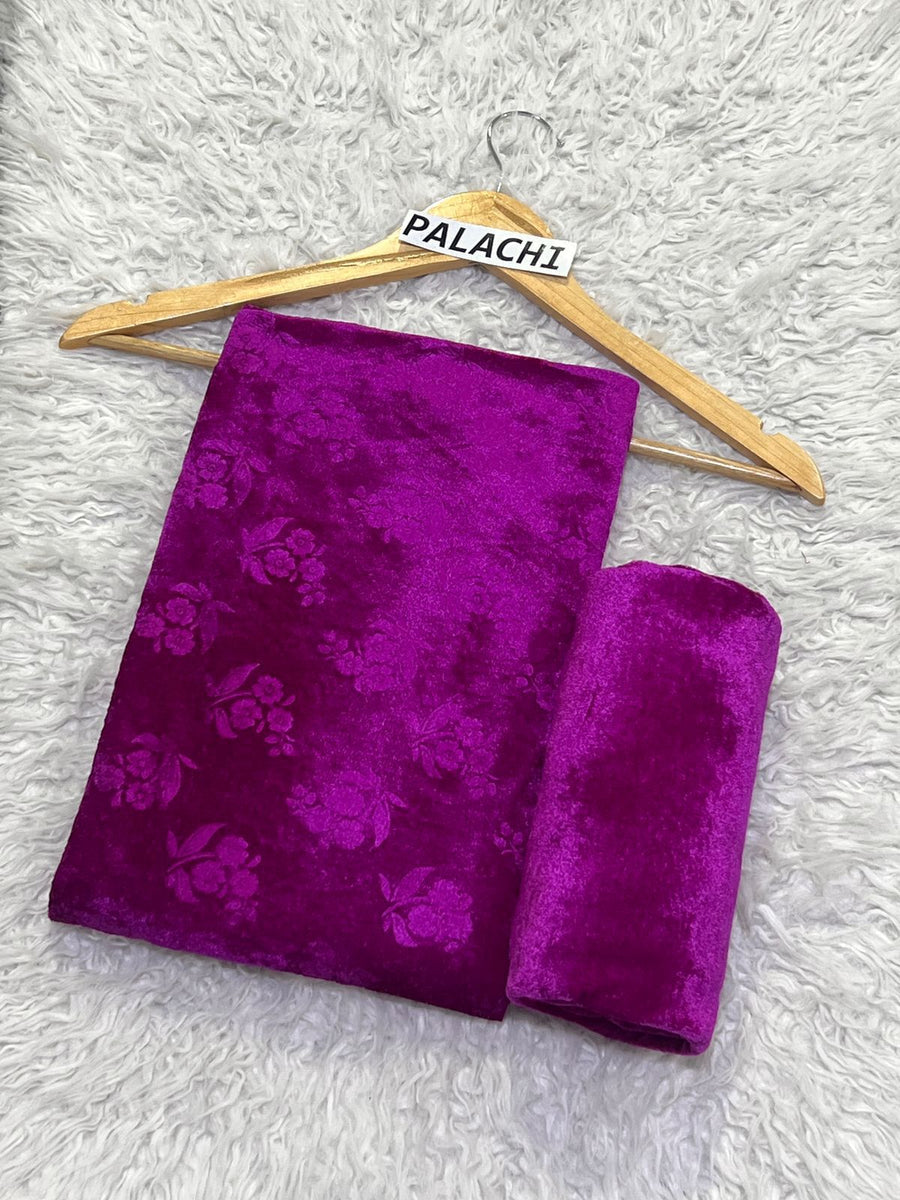 KOREAN VELVET 2PC KV-12 ( Light Purple )